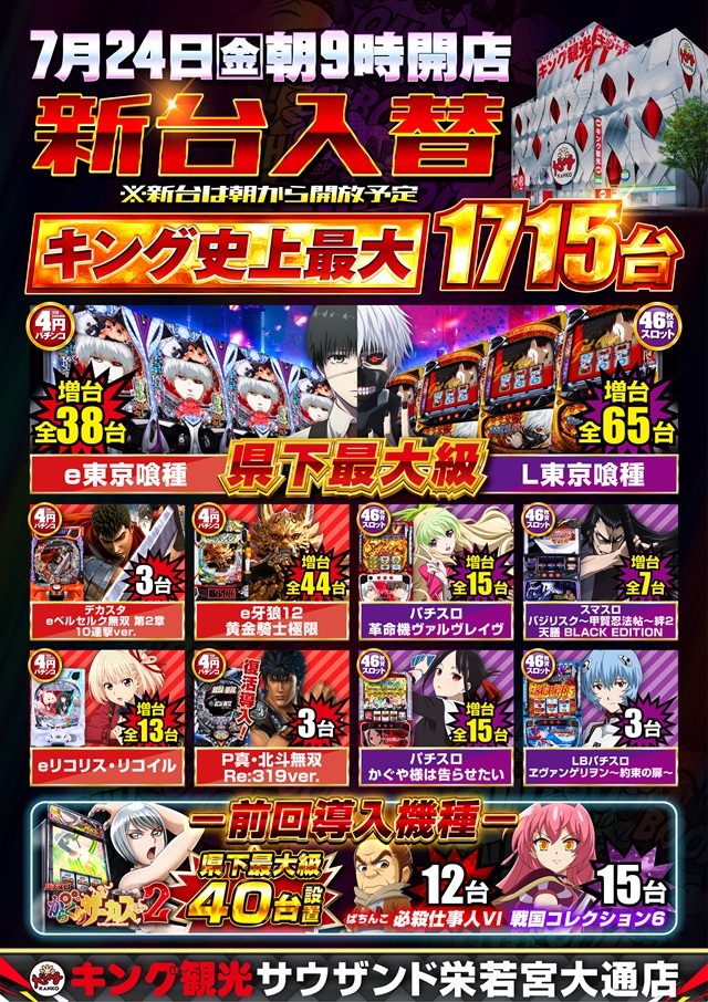 新台入替
